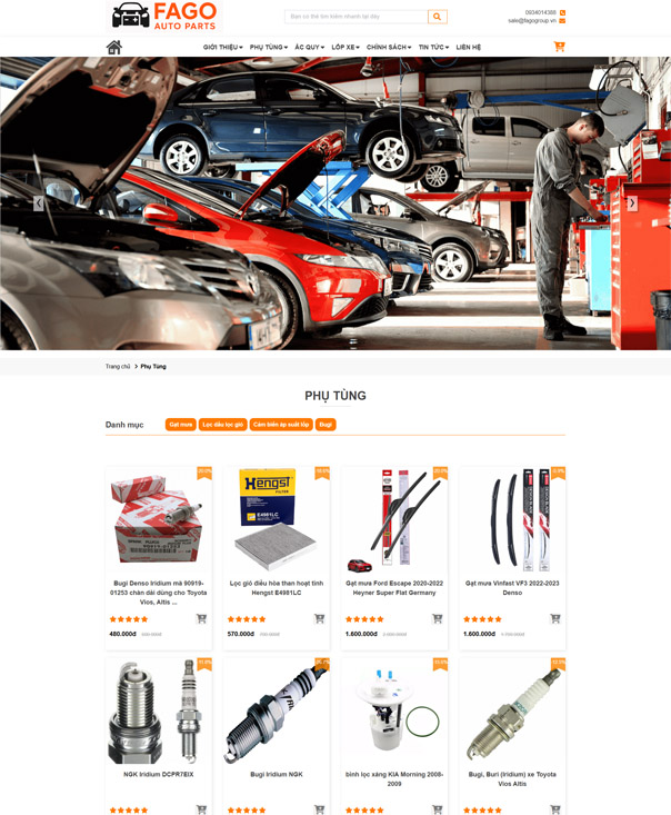 	Fago Auto Parts