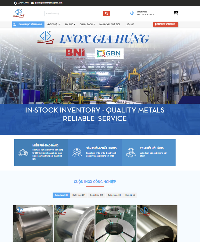 	inoxgiahung